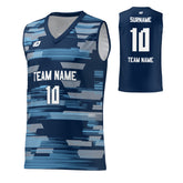 Basketball Jersey Glitch - Navy